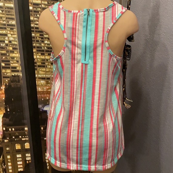 M - TRIXIE + LULU - sequin multi colored tank w zipper in back - Picture 14 of 16